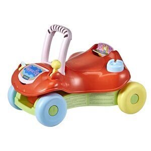 Playskool Step Start Walk 'n Ride Peppa Pig Active 2-in-1 Ride-On and Walker Toy